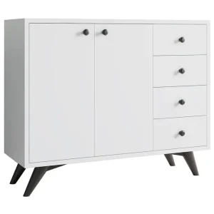 Desgrar Förvaringsskåp 100x82 cm Vit - Förvaring Billig
