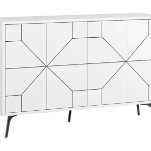 Snabb frakt Desgrar Konsollbord 123x62,4 cm Vit - Möbler