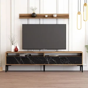 Trygg betalning Andifli Tv-möbelset 180x47 cm Brun - Möbler
