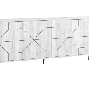 Konsollbord Violaceae 184x77,4 cm Vit - Möbler Billigare