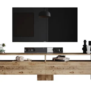 Rinorea Tv-möbelset 180x56 cm Grön - Möbler Handla nu