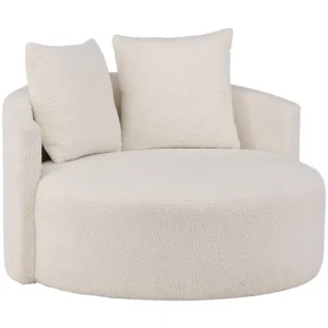 Venture Home Kelso 2-sits Soffa Beige Bouclé - Möbler Populär