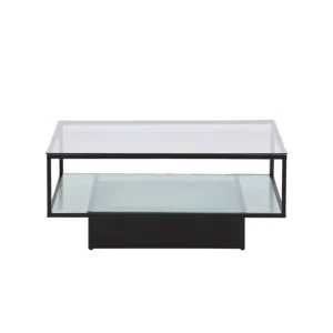 Furniture Fashion Maglehem Soffbord 90x90x37,5 cm Svart - Möbler Sänkt pris