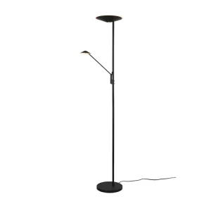 Trio Lighting Brantford LED Golvlampa mattsvart Matt svart - Belysning Premium