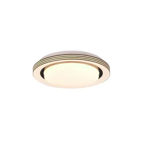 Trio Lighting Atria LED Plafond 27 cm mattsvart Matt svart - Belysning Trygg betalning