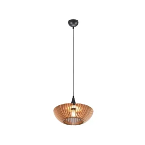 Fri frakt Trio Lighting Colino Taklampa E27 trä/ antracit Antracit - Belysning