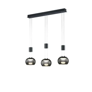 Endast denna vecka Trio Lighting Madison LED Taklampa 3L mattsvart Matt svart - Belysning