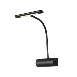 Trio Lighting Curtis LED Vägglampa mattsvart Matt svart - Belysning Outlet