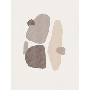 Venture Home Poster Shapes 30x40 cm Svart/Vit - Inredning Rea