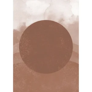 Venture Home Poster Soft shades 50x70 cm Brun - Inredning Rabatt