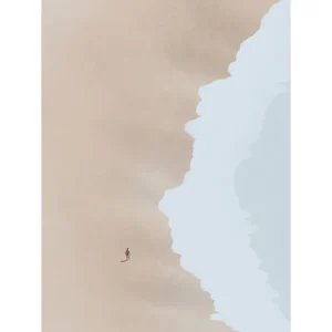 Lägg i varukorgen Venture Home Poster Beach 30x40 cm Beige - Inredning