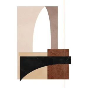 Erbjudande Venture Home Poster Materials 50x70 cm Vit/Beige - Inredning
