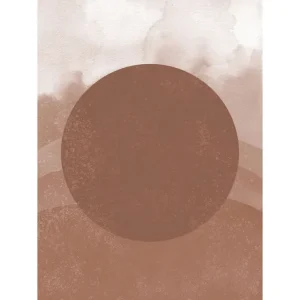 Venture Home Poster Soft shades 30x40 cm Brun - Inredning Erbjudande
