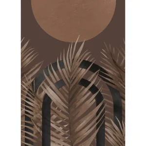 Venture Home Poster Structures 50x70 cm Brun - Inredning Expressleverans