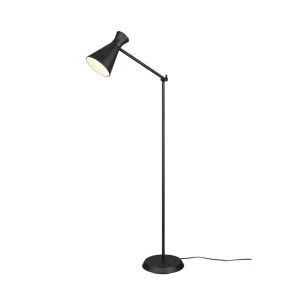 Trio Lighting Enzo Golvlampa E27 mattsvart Matt svart - Belysning Begränsad tid