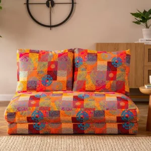 Maydena Bäddsoffa 2-sits 185x120 cm Flerfärgad - Möbler Begränsat erbjudande
