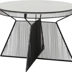 Juntolo Soffbord 77x77 cm Svart - Möbler Reapris
