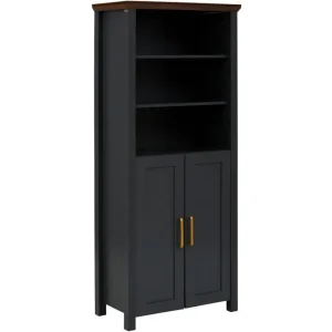 Juntolah Bokhylla 75x39 cm Svart - Förvaring Populär
