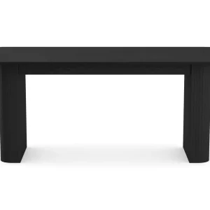 Bark Kopparbo Matbord 180-240 cm Förlängningsbart Svart trä - Möbler Extra rabatt
