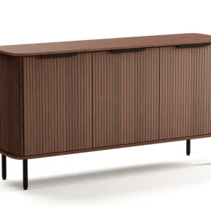 Bark Kopparbo Sideboard Valnöt Mörkbrunt valnötsträ - Förvaring Expressleverans