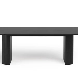 Extra rabatt Bark Kopparbo Matbord 240 cm Svart trä - Möbler