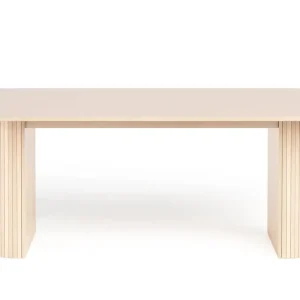 Bark Kopparbo Matbord Ljust trä Rektangulärt 200 cm Vitlaserat Ek - Möbler Kampanj