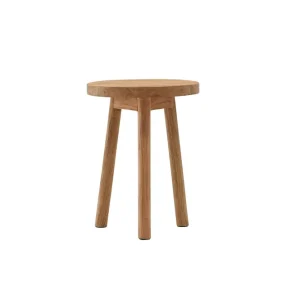 VIND Bohus Sittpall 33x33 cm Brun - Möbler Kundfavorit