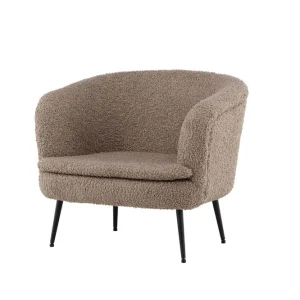 VIND Nordkoster Loungefåtölj Svart/Beige - Möbler Rea