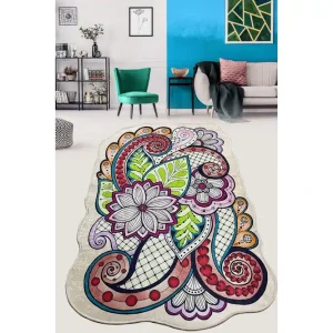 Nibo Gångmatta 80x100 cm Rektangulär Flerfärgad - Textil & mattor Bästa pris