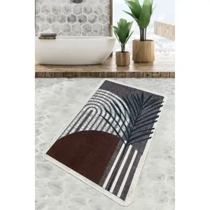 Beställ idag Nimesh Badrumsmatta 70x120 cm Rektangulär Flerfärgad - Textil & mattor