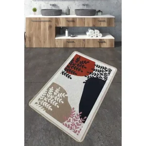 Beställ nu Jangir Badrumsmatta 70x120 cm Rektangulär Flerfärgad - Textil & mattor