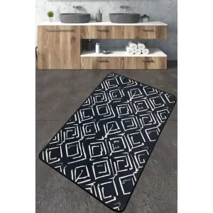 Köp nu Nicharon Badrumsmatta 70x120 cm Rektangulär Flerfärgad - Textil & mattor