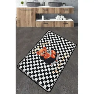 Nibha Badrumsmatta 70x120 cm Rektangulär Flerfärgad - Textil & mattor Rabatter
