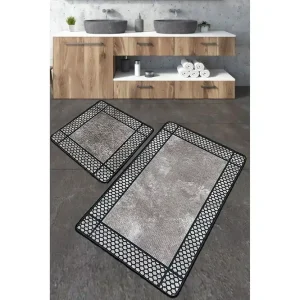 Begränsat erbjudande Navjat Badrumsmatta 60x100 cm Rektangulär Flerfärgad - Textil & mattor
