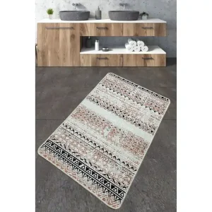 Nilofer Badrumsmatta 70x120 cm Rektangulär Flerfärgad - Textil & mattor Sänkt pris
