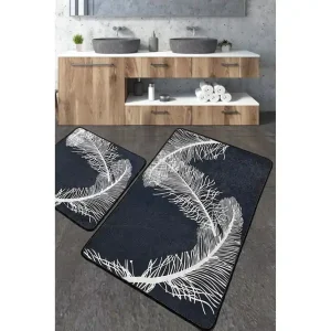 Nilesh Badrumsmatta 60x100 cm Rektangulär Flerfärgad - Textil & mattor Nyhet