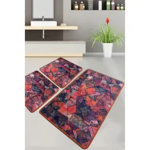 Nilam Badrumsmatta 60x100 cm Rektangulär Flerfärgad - Textil & mattor Nyhet