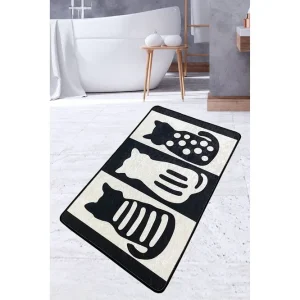 Populär Panjawani Badrumsmatta 70x120 cm Rektangulär Flerfärgad - Textil & mattor