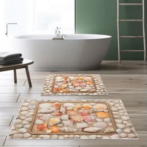Pale Badrumsmatta 60x150 cm Rektangulär Flerfärgad - Textil & mattor Trygg betalning