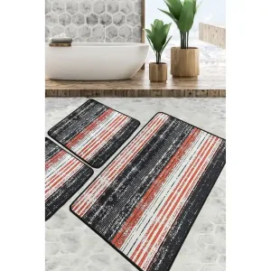 Ninama Badrumsmatta 60x100 cm Rektangulär Flerfärgad - Textil & mattor Utförsäljning