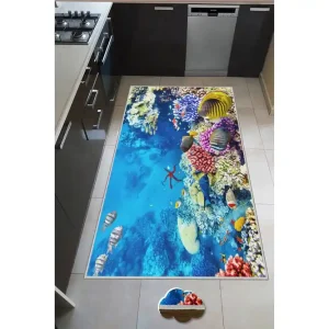 Nobuhiko Wiltonmatta 60x100 cm Rektangulär Flerfärgad - Textil & mattor Fynd