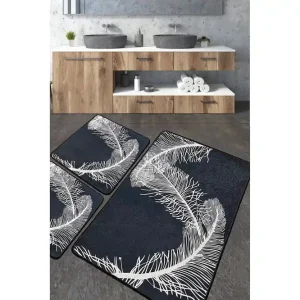 Nilesh Badrumsmatta 60x100 cm Rektangulär Flerfärgad - Textil & mattor Reapris