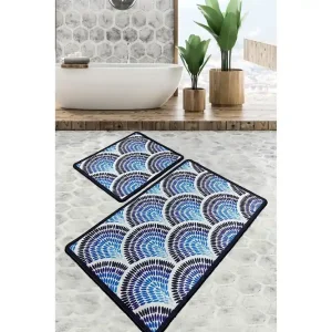Kampanj Parmeshwar Badrumsmatta 60x100 cm Rektangulär Flerfärgad - Textil & mattor