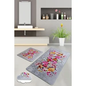 Pariksha Badrumsmatta 60x100 cm Rund Flerfärgad - Textil & mattor Lågt pris