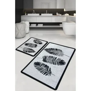 Pardhuman Badrumsmatta 60x100 cm Rektangulär Flerfärgad - Textil & mattor Bästa pris