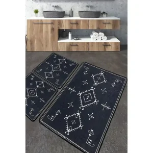 Nikky Badrumsmatta 60x100 cm Rektangulär Mörkgrå - Textil & mattor Beställ nu