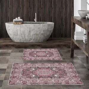 Populär Palvi Badrumsmatta 60x150 cm Rektangulär Flerfärgad - Textil & mattor