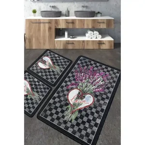Nidhi Badrumsmatta 60x100 cm Rektangulär Flerfärgad - Textil & mattor Outlet