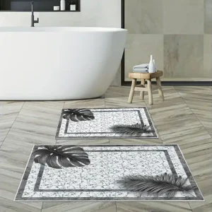 Populär Pampa Badrumsmatta 60x150 cm Rektangulär Flerfärgad - Textil & mattor