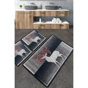 Lågt pris Nicholson Badrumsmatta 60x100 cm Rektangulär Flerfärgad - Textil & mattor